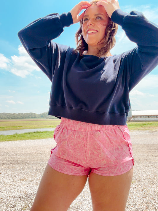 Pink Camo Shorts