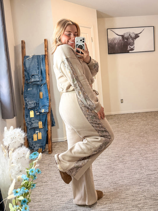 Beige Lazy Day Set